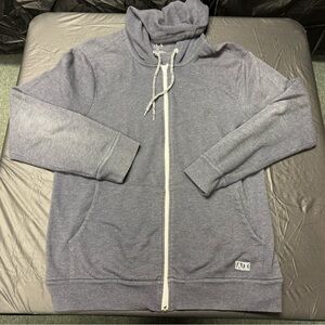 A/X Armani Exchange Dark Gray Zip-Up Sweater